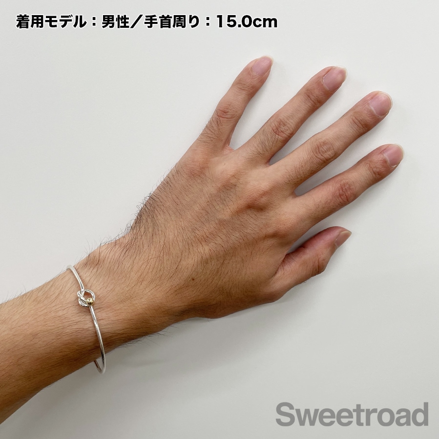 【値下げしました‼️】TIFFANY フック&アイ バングル ラブノット Tiffany ラブノット ダブルフック & アイ バングル ブレスレット