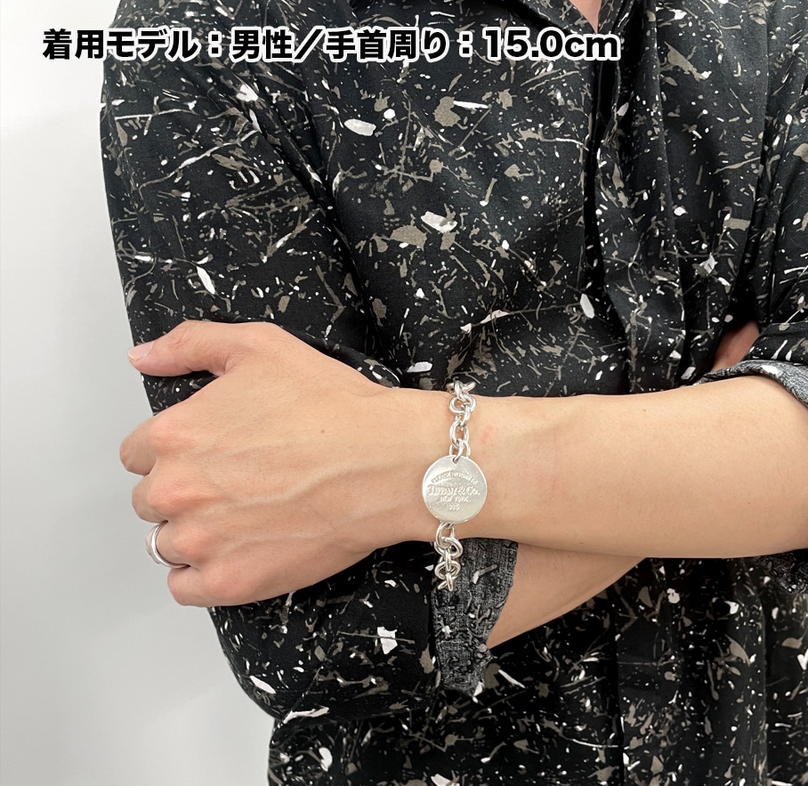 リターントゥティファニー ラウンドタグチャームブレスレット
