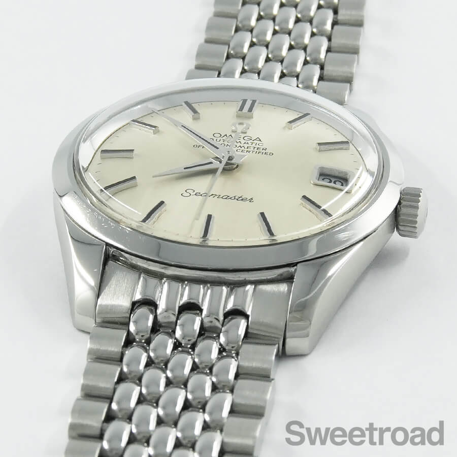 OMEGA シーマスター　OH済み　168.024 自動巻　オメガ　メンズ腕時計 オメガ シーマスター クロノメーター 1969年製 Ref.168.024 シルバー