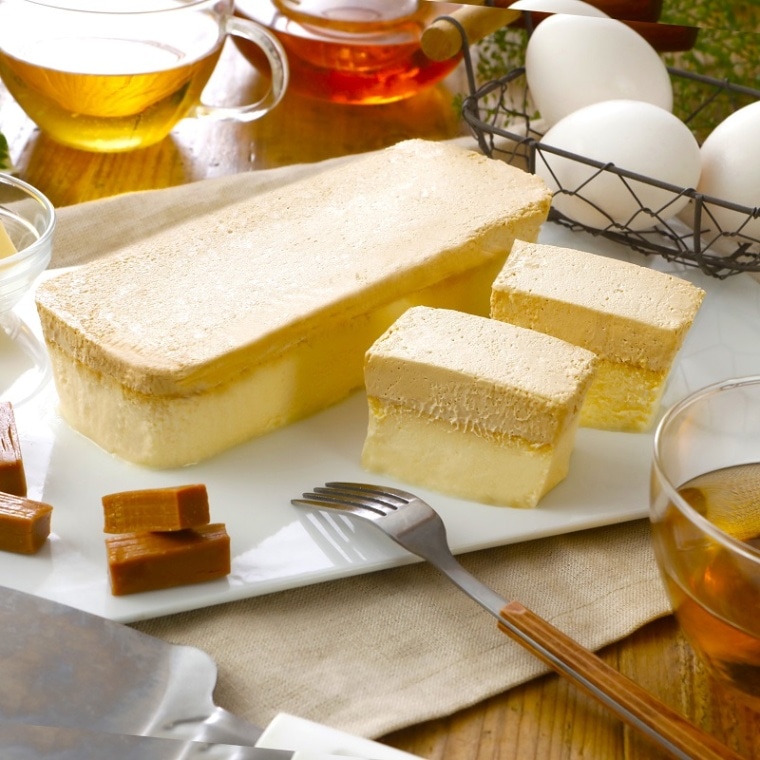 禁断のキャラメル生チーズケーキ