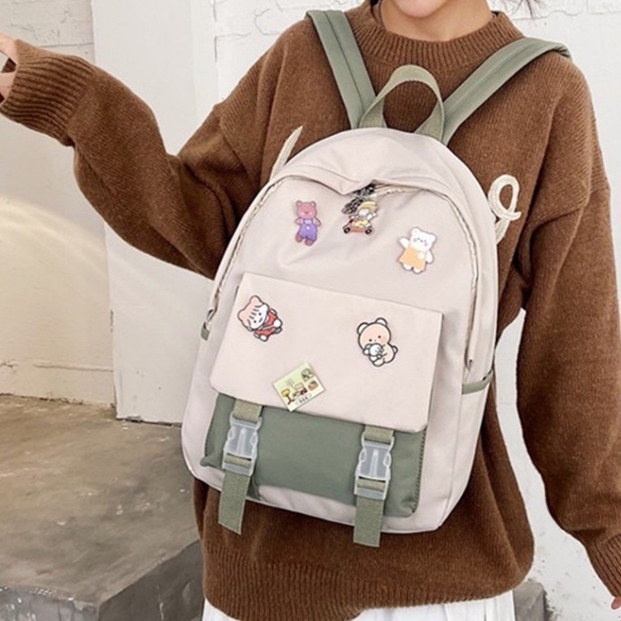 【ミニリュック型チャーム】4点 リボンチャーム付きキルトミニリュック（リュック） | Ober