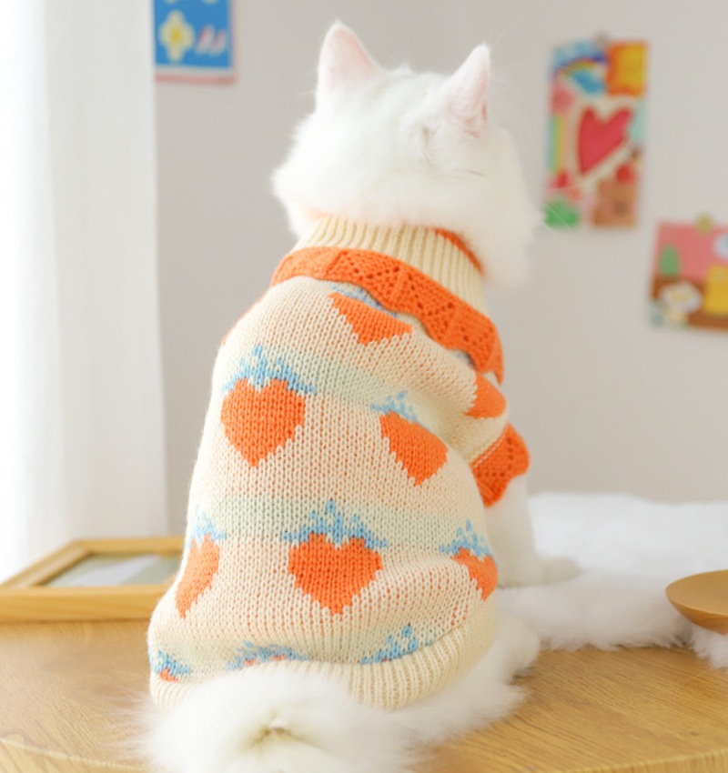 未使用 グッチ 犬 猫 ペット 洋服 イチゴ 695740 セーター 小型用 GUCCI(グッチ) ペット(犬猫)服(ライフスタイル) - 海外通販のBUYMA