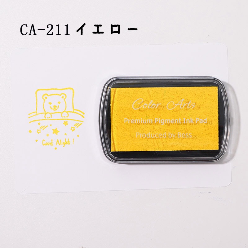 スタンプ台 16色 紙用 布用 木材用 スタンプ カラー 大容量 ハンコ はんこ 判子 安全インク コットン 生地用スタンプ 生地用 インク スタンプパッド インクパッド 色豊富 カラフル 色とりどり お名前スタンプ クラフト ハンドメイド DIY 工作 発色きれい