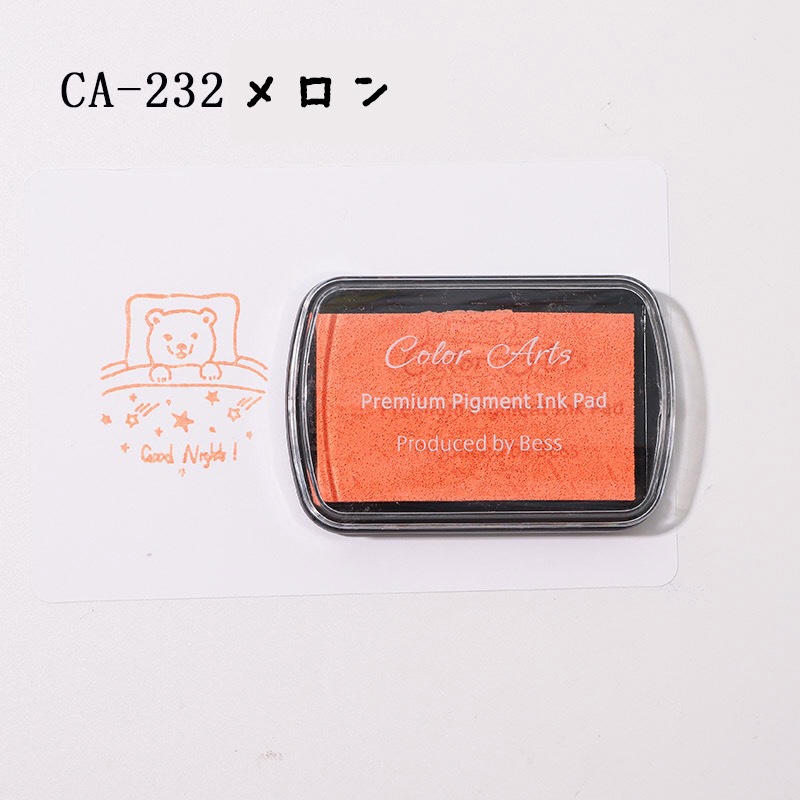 スタンプ台 16色 紙用 布用 木材用 スタンプ カラー 大容量 ハンコ はんこ 判子 安全インク コットン 生地用スタンプ 生地用 インク スタンプパッド インクパッド 色豊富 カラフル 色とりどり お名前スタンプ クラフト ハンドメイド DIY 工作 発色きれい