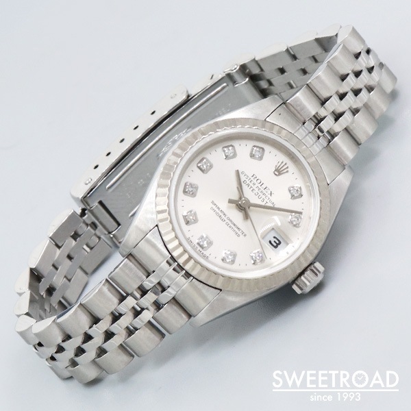 川崎店【ロレックス】Ref.79174/DATEJUST/デイトジャスト/10Pダイヤ/2000年製・P番/w-25693