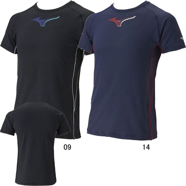 ネコポス不可)ミズノ(MIZUNO) 男性用 フィットネス水着 メンズ保温半袖