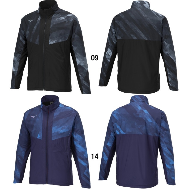 ネコポス不可)ミズノ(MIZUNO) メンズブレスサーモウォーマージャケット