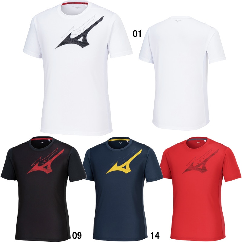 ミズノ(MIZUNO) クイックドライTシャツ(メンズ) 32MAB025 | スポーツ