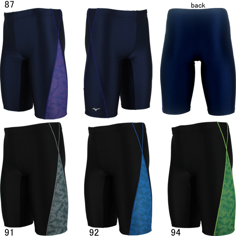 ミズノ(MIZUNO) 男性用 フィットネス水着 ハーフスパッツL N2JBC620