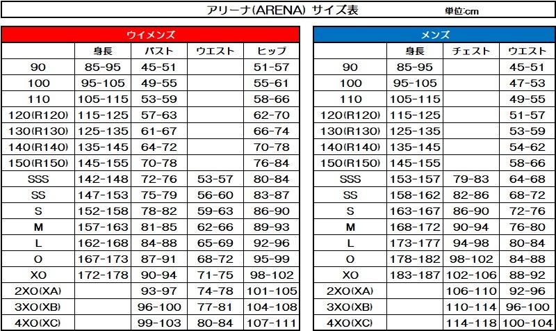 アリーナ(ARENA) 男性用 競泳水着 アクアフォースフュージョン-ワン