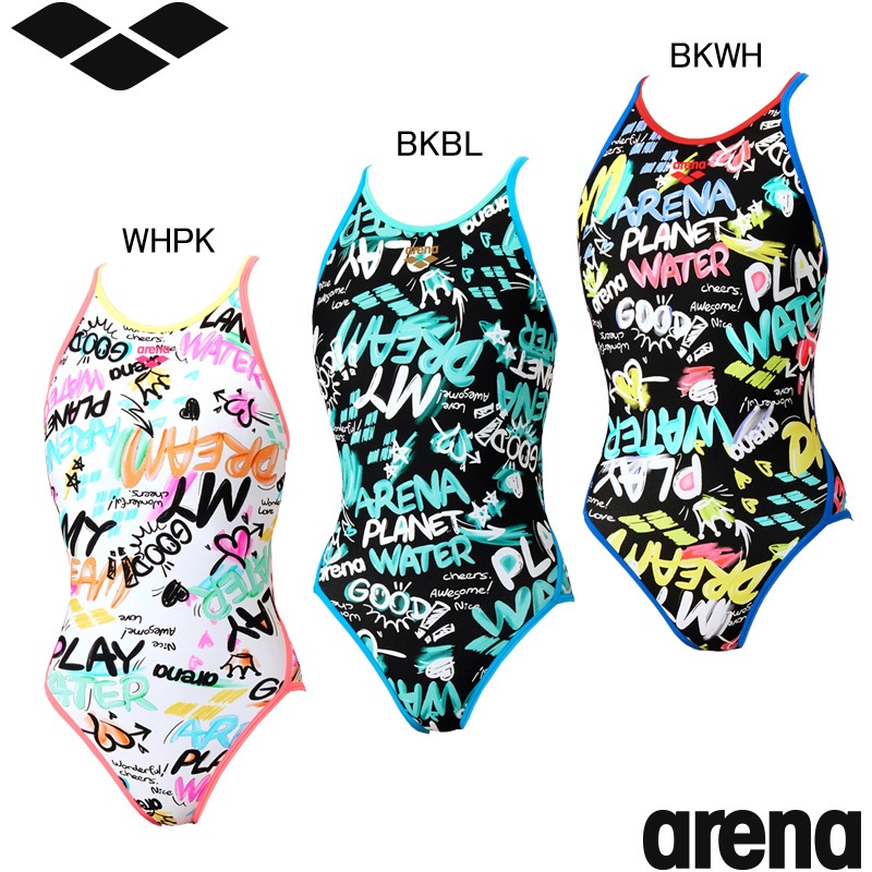 アリーナ(ARENA) 女児用 練習用水着 タフスーツジュニアトレーニング