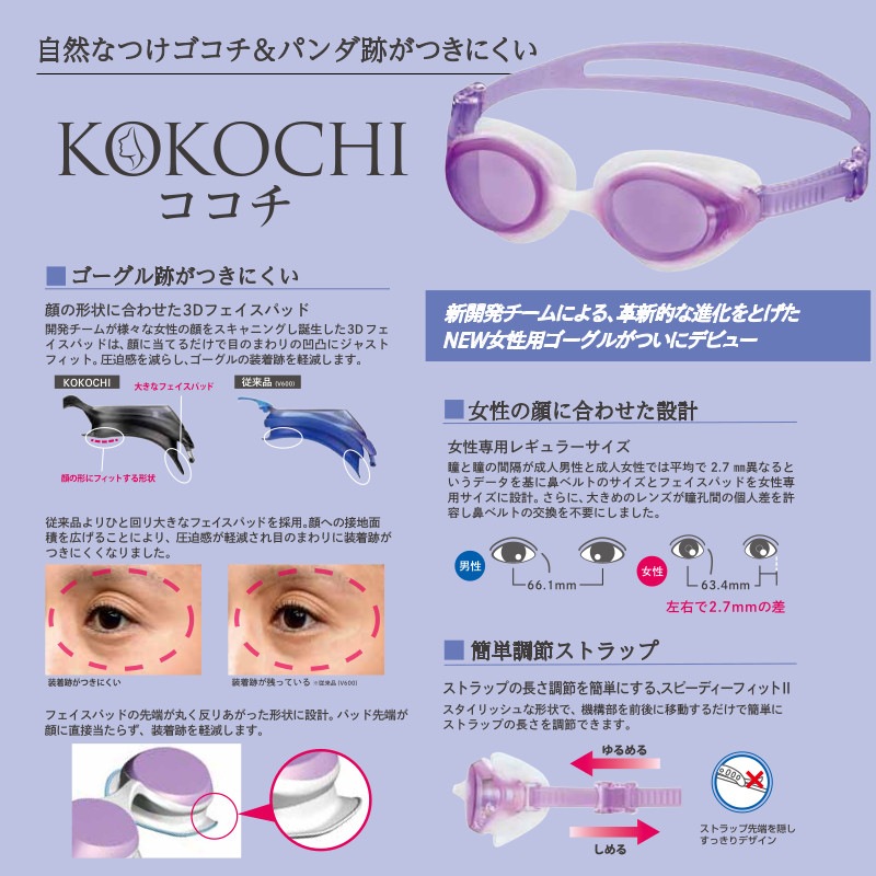 (�ͥ��ݥ��Բ�)��38%OFF�ۥӥ塼(VIEW) �������ѥ������� KOKOCHI(������) V830YSA+2����������å� ��ä��꥿���� V144 BK���å�