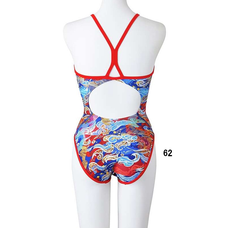 ミズノ(MIZUNO) 女児用 練習用水着 Ri Rikako Ikee Collection
