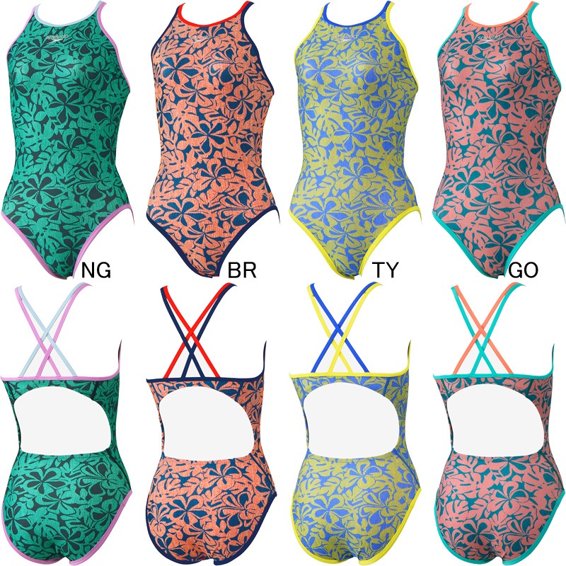 スピード(SPEEDO) 女性用 練習用水着 ウイメンズターンズスーツ