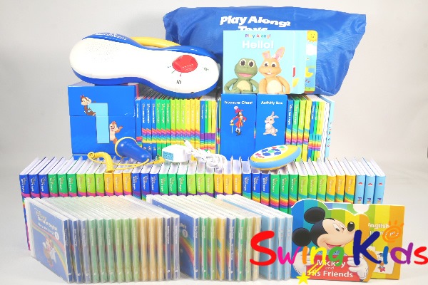ミッキーパッケージ(フルセット)|ディズニー英語システム中古販売 店舗情報 おまけ付き ディズニー英語システム DWE 未開封多!フルセット 2017年美品 知育玩具