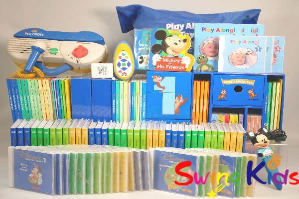 ミッキーパッケージ MTDS+G 2018年購入 新品同様多 DWE ディズニー英語システム【20260200299】