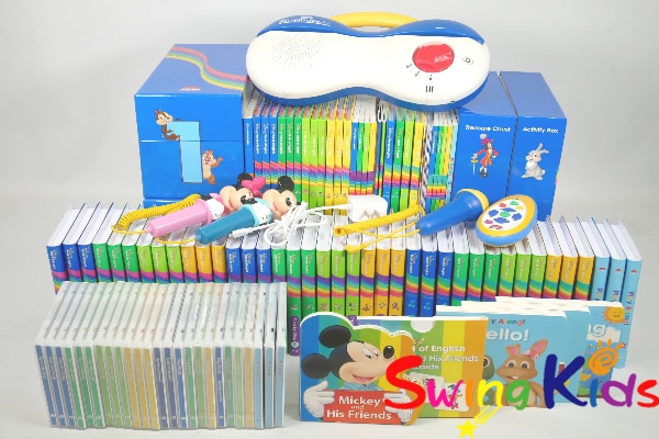 ミッキーパッケージフルセット｜ディズニー英語システム中古販売（DWE