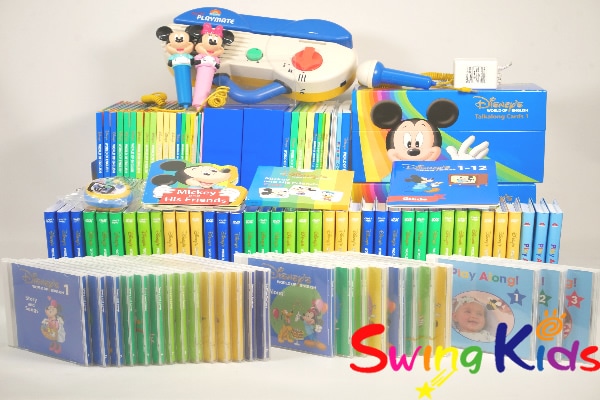 ミッキーパッケージフルセット｜ディズニー英語システム中古販売（DWE
