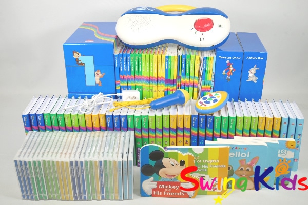 ミッキーパッケージフルセット｜ディズニー英語システム中古販売（DWE