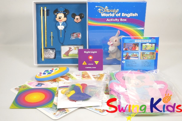ミッキーパッケージ+GAQ（おまけ付） 2024年購入 未開封多 DWE ディズニー英語システム 【20260200799】