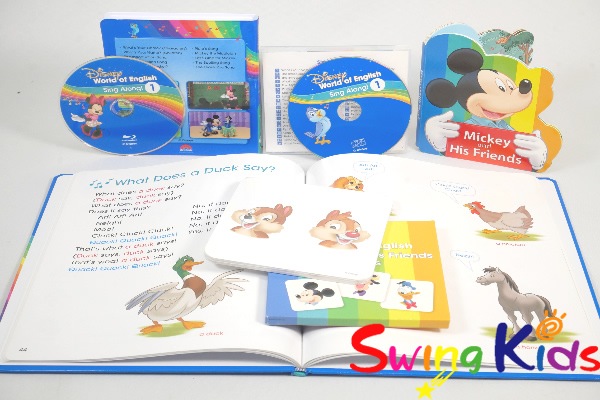 ☆ミッキーパッケージ+Q&Aカード フルセット 2020年購入 未開封多 DWE ディズニー英語システム【20260303499】