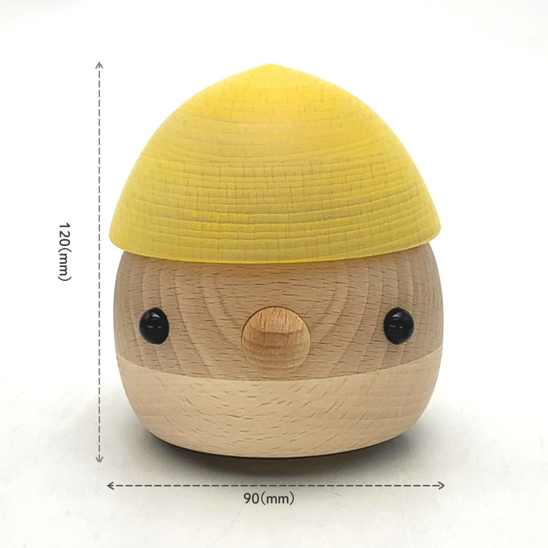 数量限定！！デカどんぐり　黄　【K-0600003】