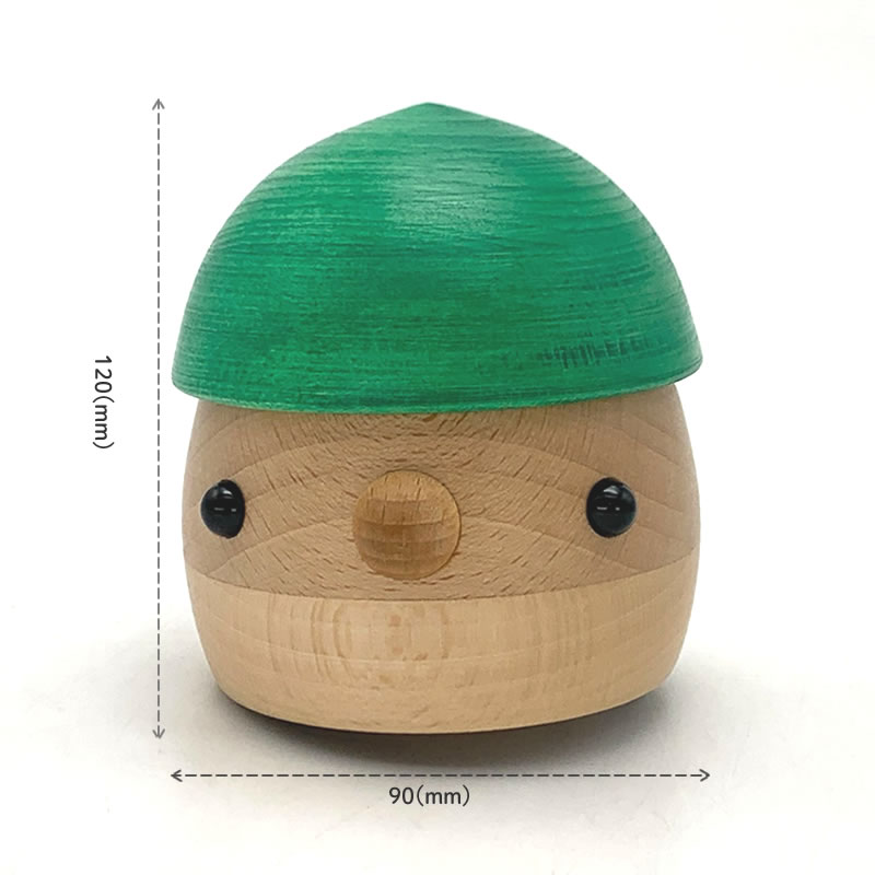 数量限定！！デカどんぐり　緑　【K-0600005】