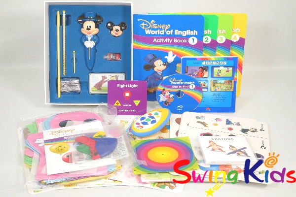 中古　DWE ディズニー英語　メインプログラムなど　中1娘英検3級　英語の成績5 ☆ミッキーメイト付☆ 2020年購入 メインプログラム 新品同様大多数