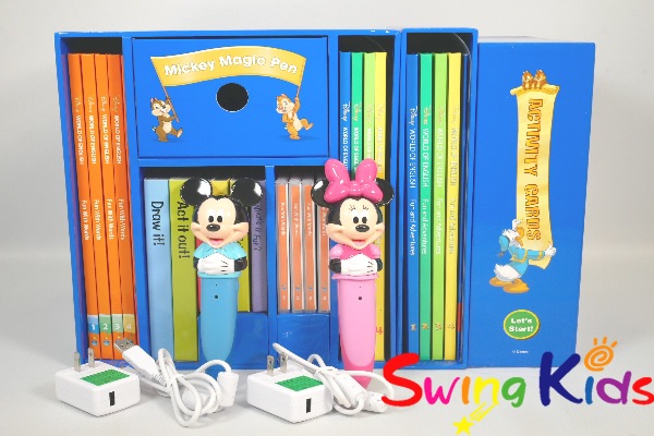 2022年購入 マジックペンセット+マジックペンアドベンチャー 未開封含 DWE ディズニー英語システム【20260605823】