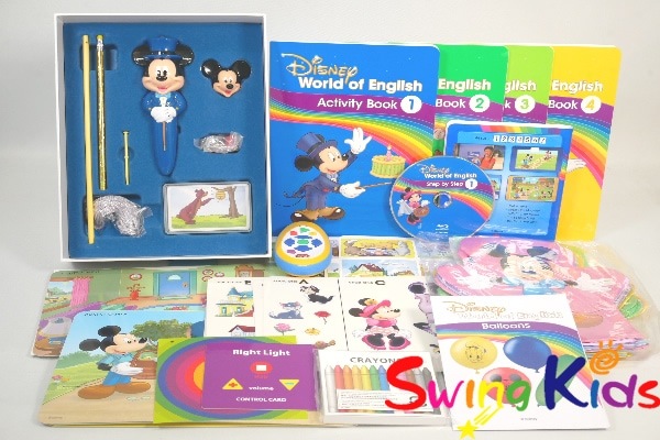 ミッキーパッケージ+Q&Aカード 2020年購入 未開封含 DWE ディズニー英語システム MTDSQ【20251200199】