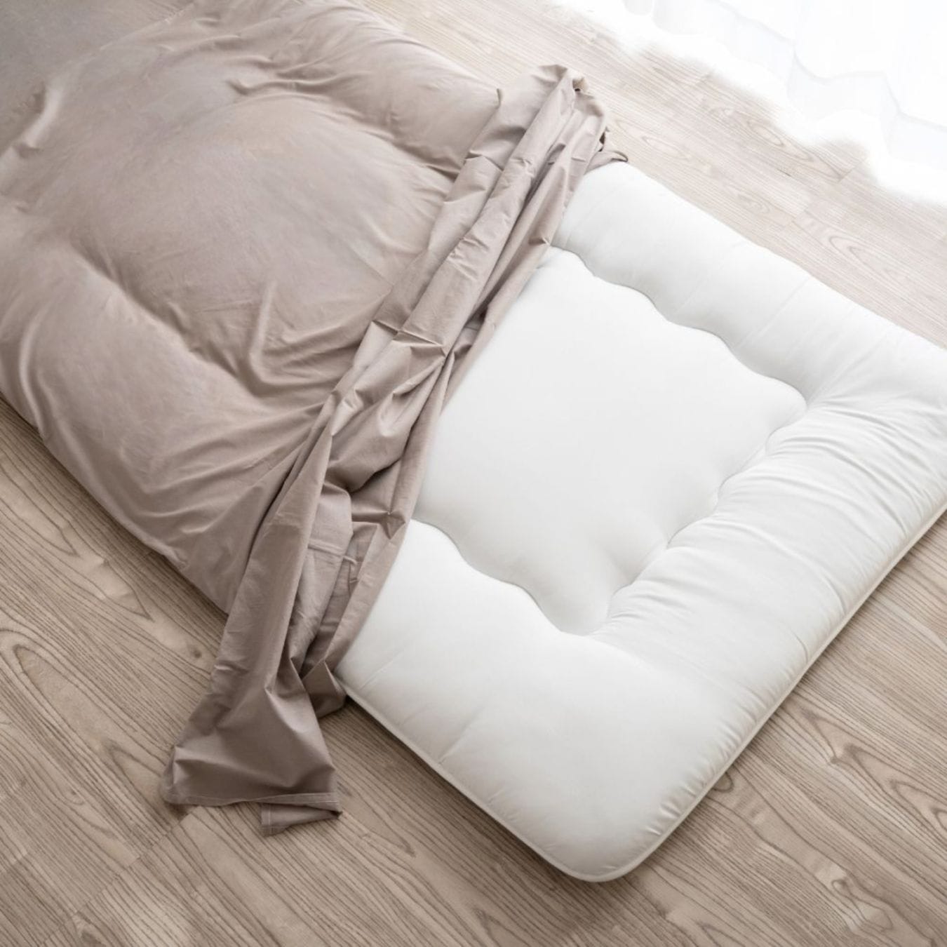 フラットシーツ シングル 150×250cm 綿100% 敷き布団用 一枚布