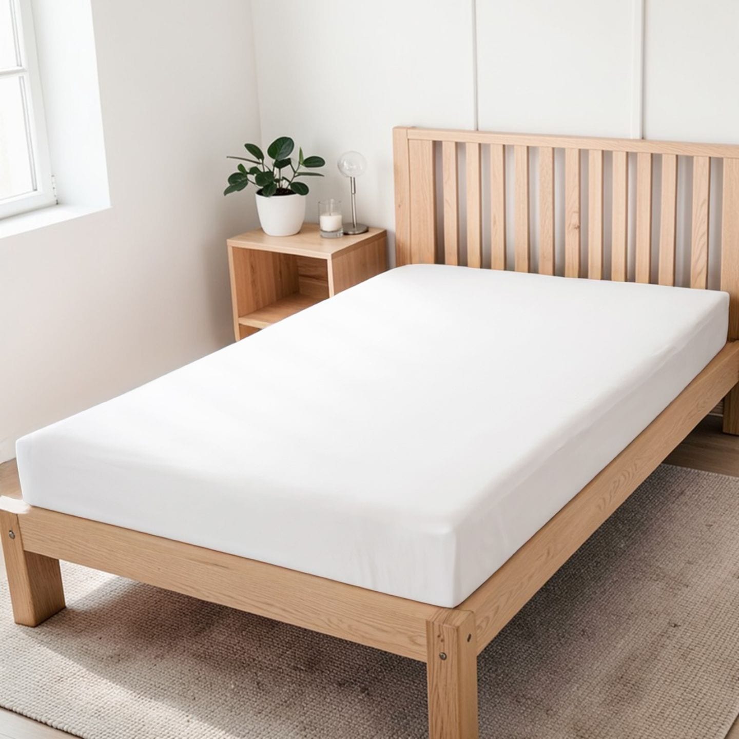 ボックスシーツ シングル 100×200cm マチ25cm 綿100 コットン 無地