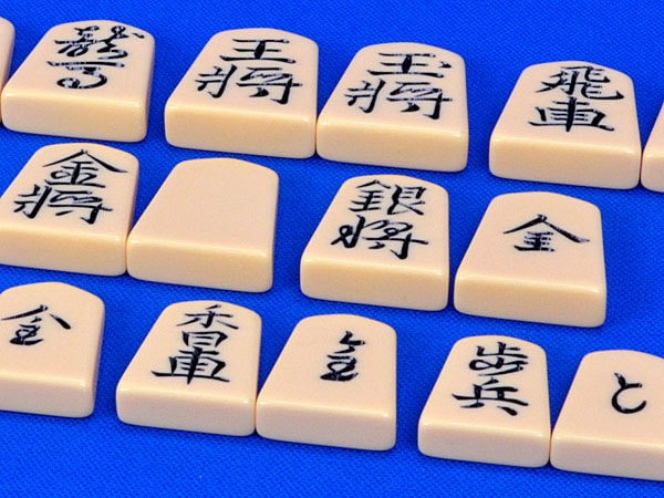 将棋 駒 将棋セット 新桂7号折将棋盤セット (プラ将棋駒王将) | 折将棋盤