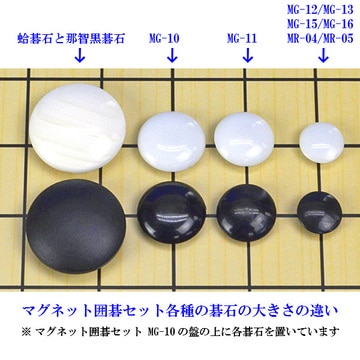 碁盤、碁石セット 楽天市場】マグネット囲碁セット MG12 碁石正数 囲碁盤サイズ横