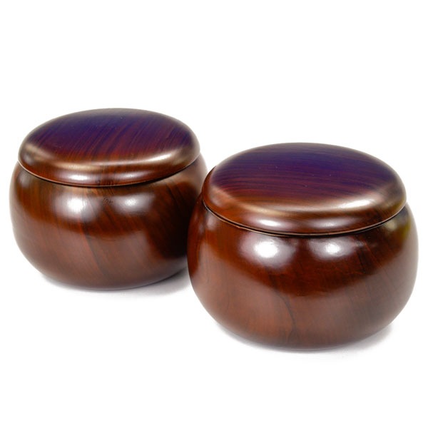 囲碁セット 新桂5号折碁盤セット(ガラス碁石梅・プラ碁笥銘木大