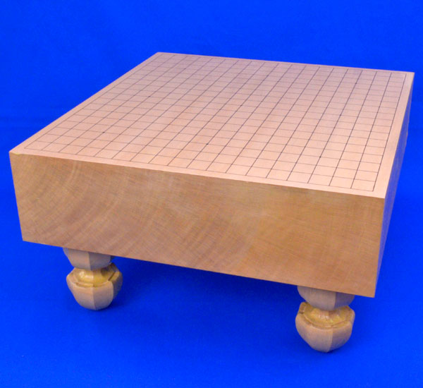 木製 囲碁 生駒碁盤 足付◾️未使用品 囲碁 足付き囲碁盤！！