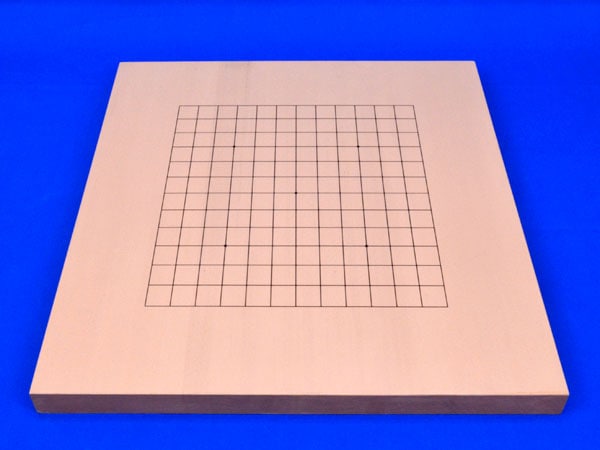 囲碁盤✨国産一枚板 碁盤（5寸8分）と碁石セット（新品未使用） 囲碁セット 木製9路盤