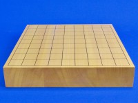 将棋セット　ヒバ2寸卓上将棋盤セット(将棋駒黄楊上彫駒)