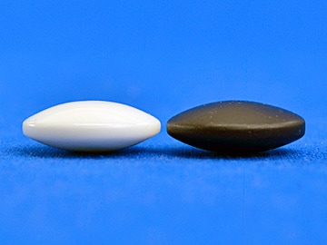 未使用 イチョウ碁盤 厚み19.4CM 囲碁セット 19路13路スライド囲碁盤セット(ガラス碁石桜・プラ角