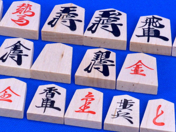 将棋セット 新桂6号折将棋盤セット(木製将棋駒優良押し駒) | 折