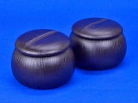 囲碁セット　新桂6号折碁盤セット(プラ碁石椿・ブロー碁笥)
