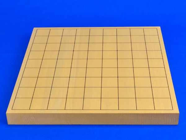 将棋セット 新かや1寸卓上将棋盤セット(将棋駒黄楊錦旗彫駒) | 卓上