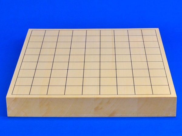 将棋セット ヒバ1寸5分卓上将棋盤セット(将棋駒黄楊錦旗彫駒) | 卓上