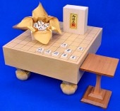 足付将棋盤セット | 将棋盤碁盤駒碁石等販売の大阪の将棋囲碁専門店将碁屋