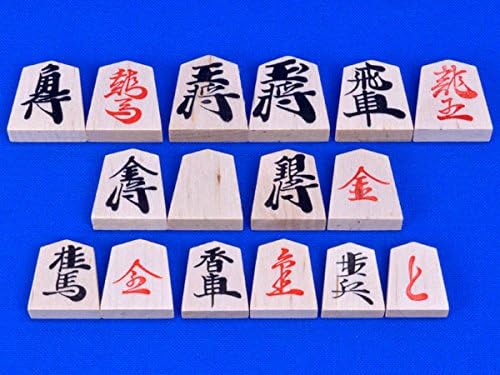 木製将棋セット 新桂5号折将棋盤セット(将碁屋ミニ駒袋・将棋駒優良