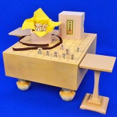 足付将棋盤セット | 将棋盤碁盤駒碁石等販売の大阪の将棋囲碁