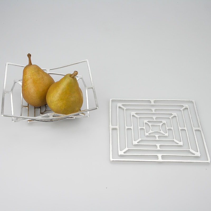 能作 錫製KAGOｽｸｴｱ Mｻｲｽﾞ