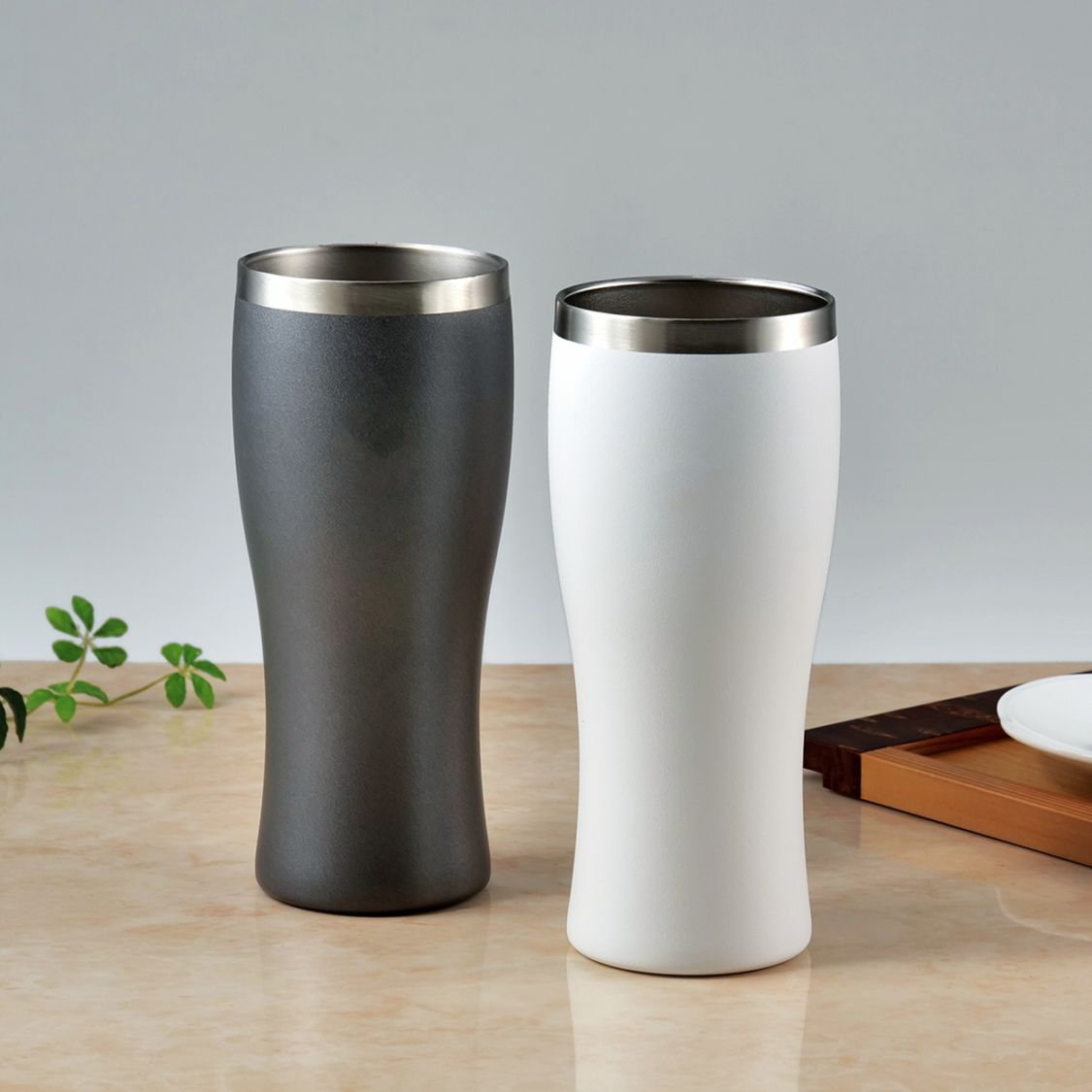 二重構造 ビアタンブラー ペア　420ml