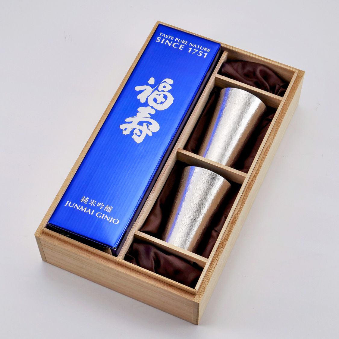祝箱 タンブラー スタンダード 200ml 2個と福寿 純米吟醸