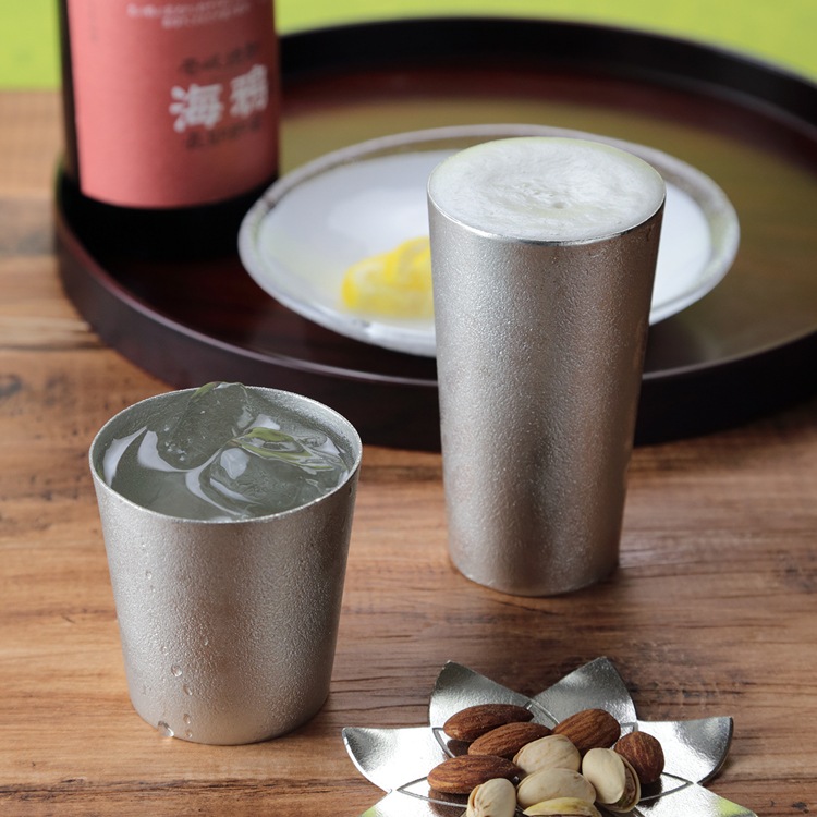 ジブリ美術館　オリジナル 錫製ビアカップ 上昇海流　新品　未開封 ジブリ美術館 オリジナル 錫製ビアカップ 上昇海流 新品 未開封